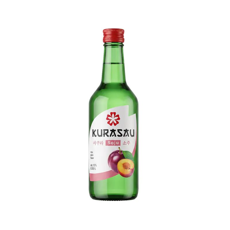 Soju cu aromă de prune, 13% KURASAU SOJU 350ml