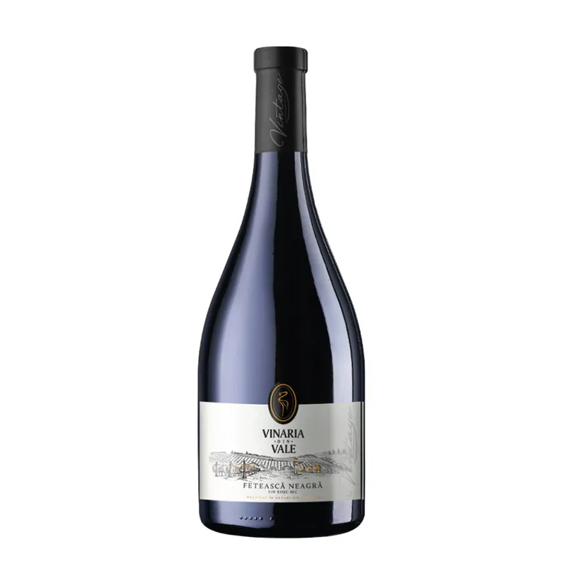 Vin roșu sec Fetească Neagră Vinaria din Vale 750ml