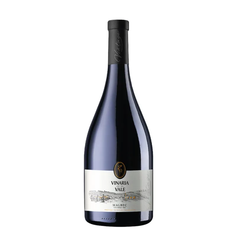 Dry red wine Malbec Vinaria din Vale 750ml