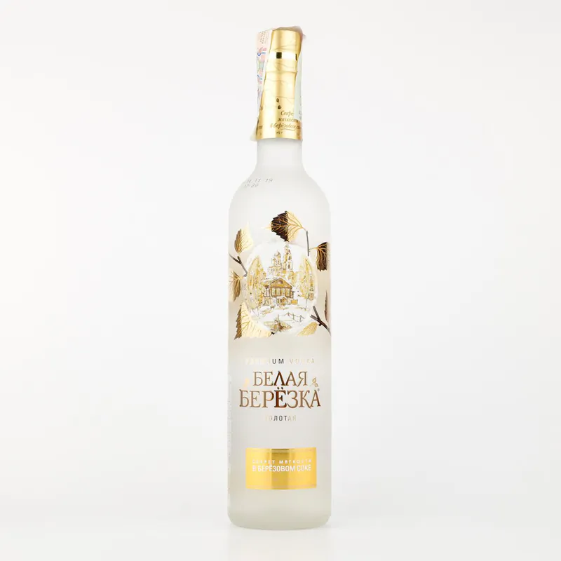 Vodca belaya beriozka gold