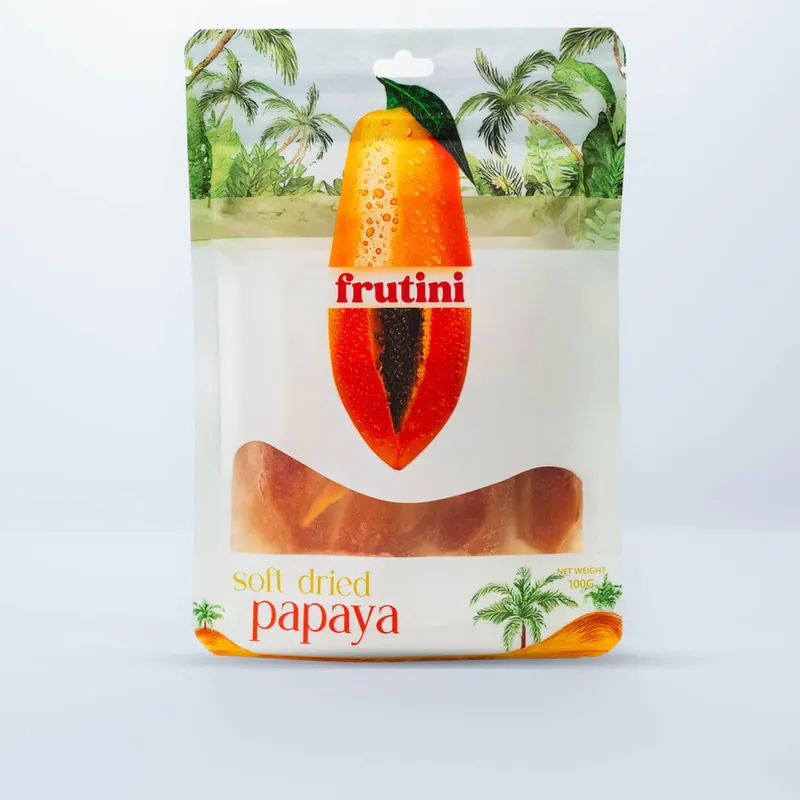Dehydrated papaya “Frutini” 100gr