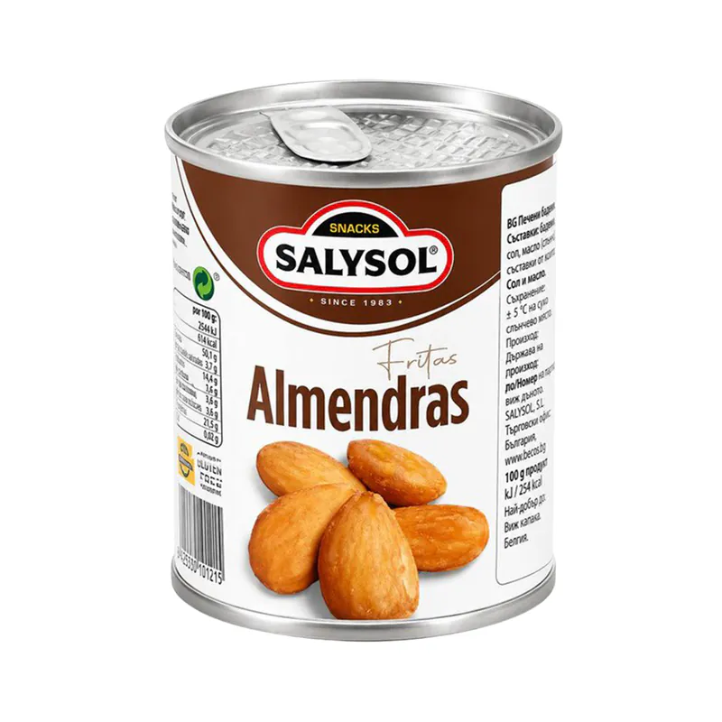 Migdale prăjite cu sare SALYSOL 40gr
