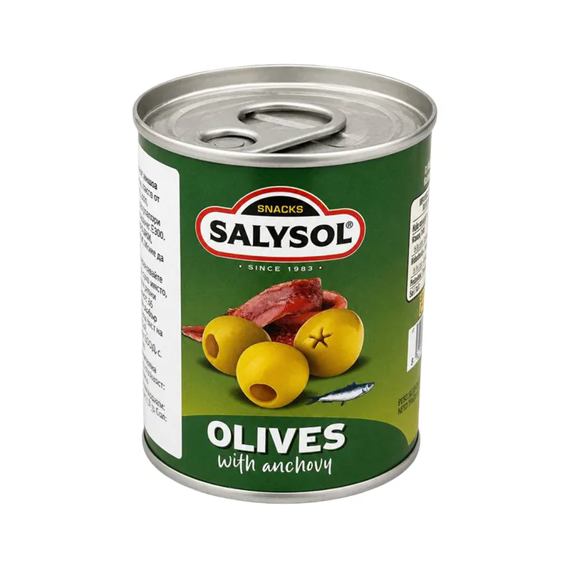 Măsline cu anșoa SALYSOL 50gr