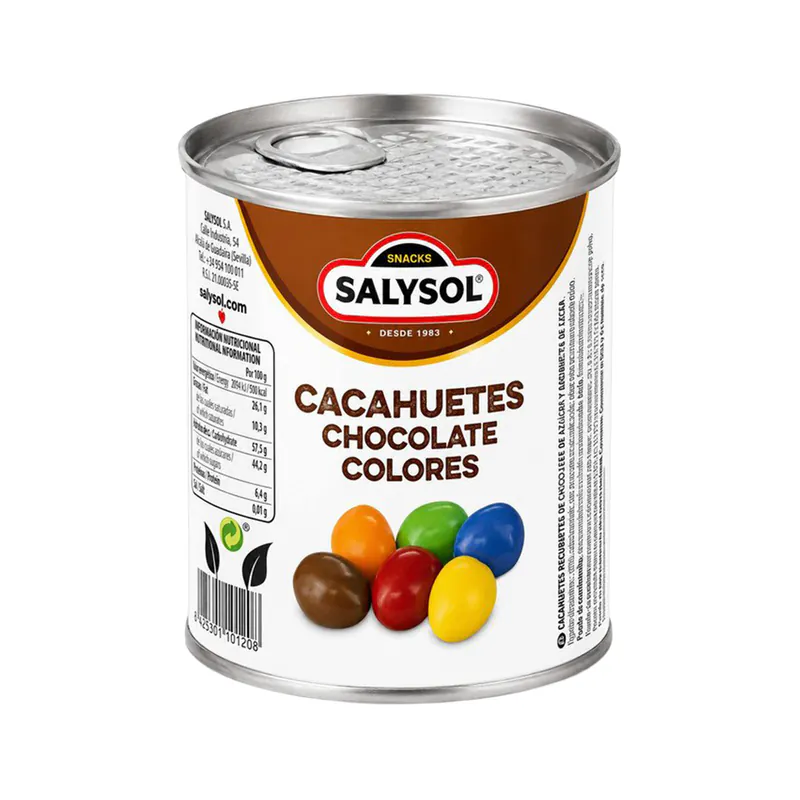 Arahide drajate în ciocolată SALYSOL 60gr