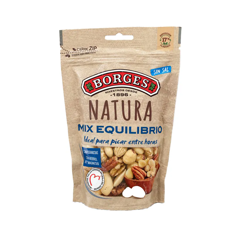 MIX DE NUCI NATURA EQUILIBRIO 130 g BORGES