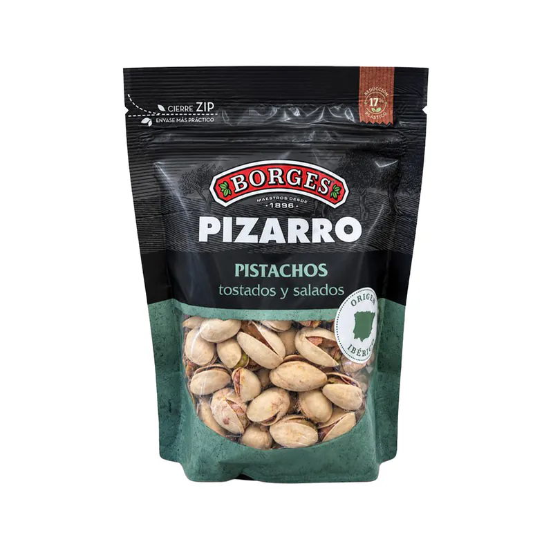 FISTIC PRĂJIT SĂRAT 130 g BORGES