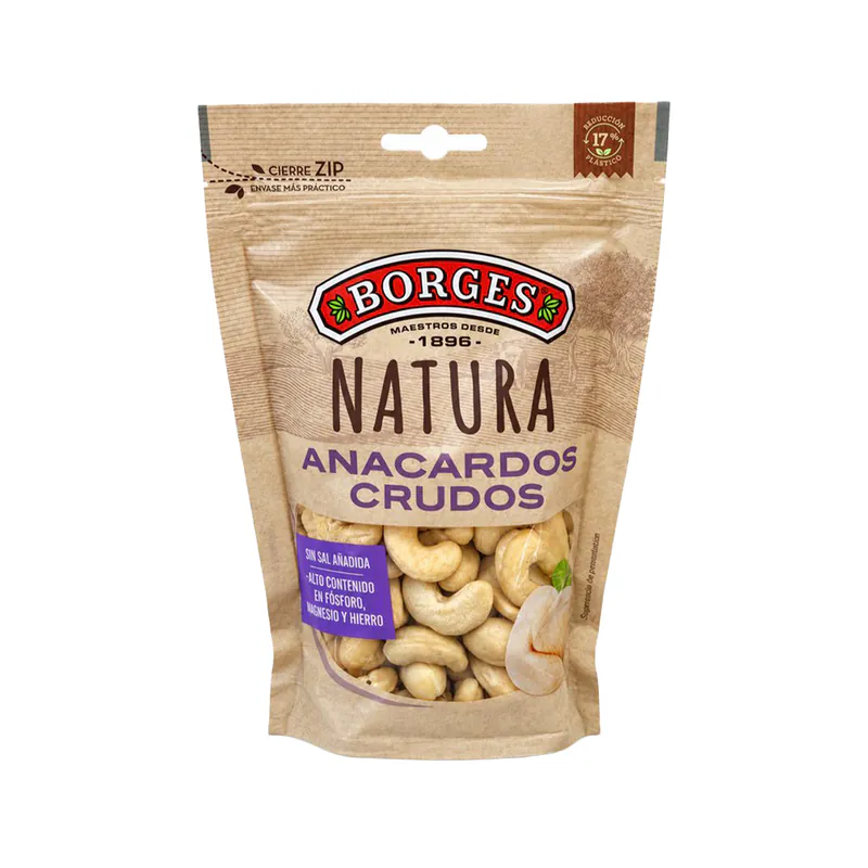CAJU CRUD 120 g BORGES