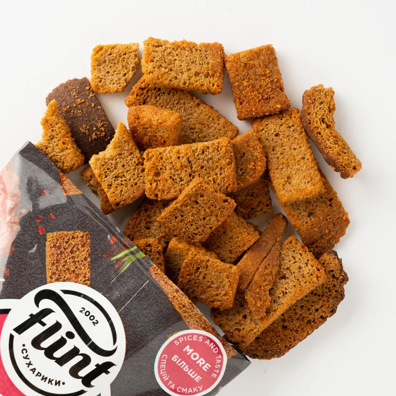 Grenki cu gust de vita si adjica Flint