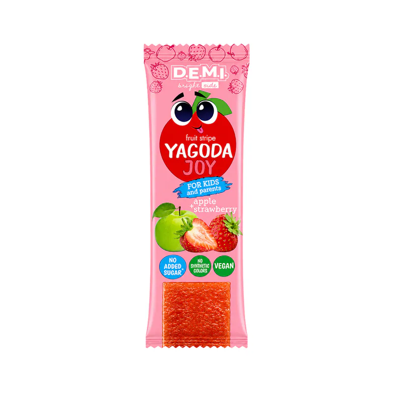 PASTILA MAR CU SUC DE CAPSUNI 15G YAGODA JOY