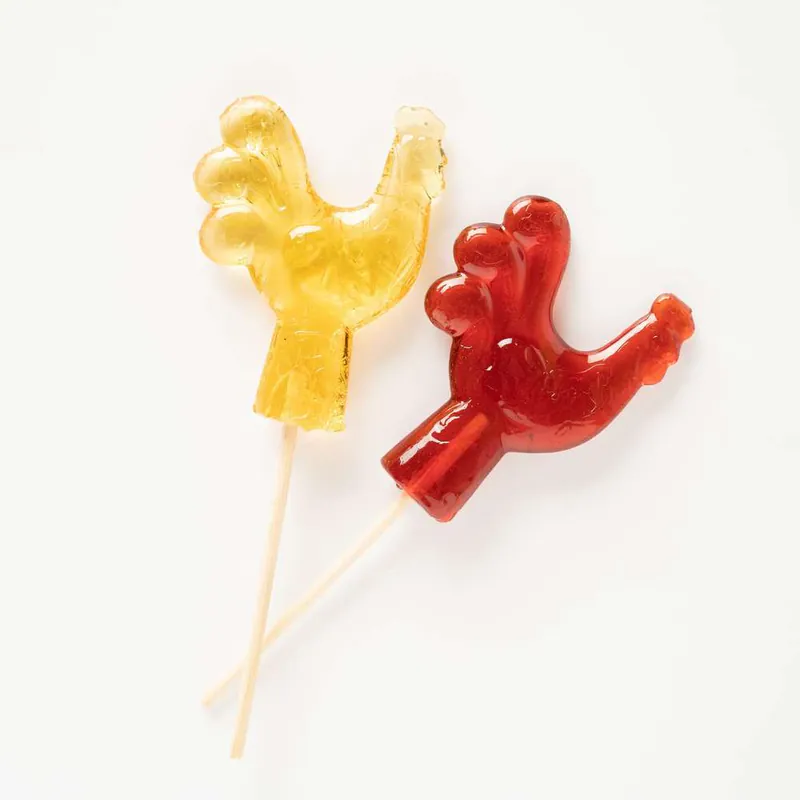 Petushok Caramel Lollipops