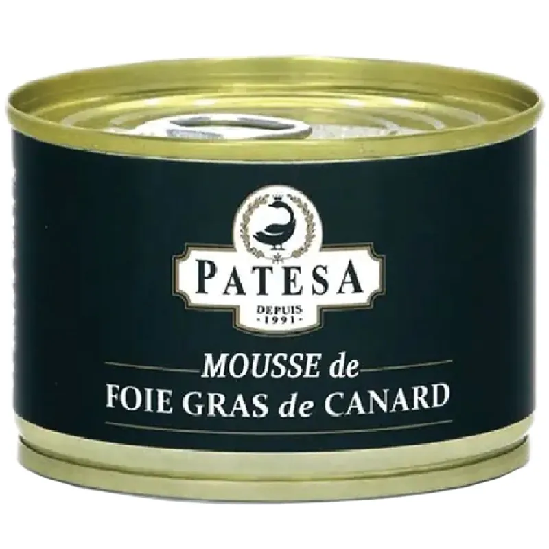 Mousse (pastă fină) de ficat gras de rață 160gr