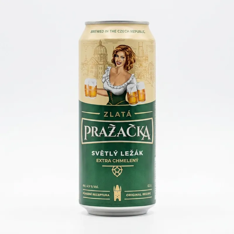 BERE PRAZACKA ZLATA 0,5L DOZA CERNOVAR