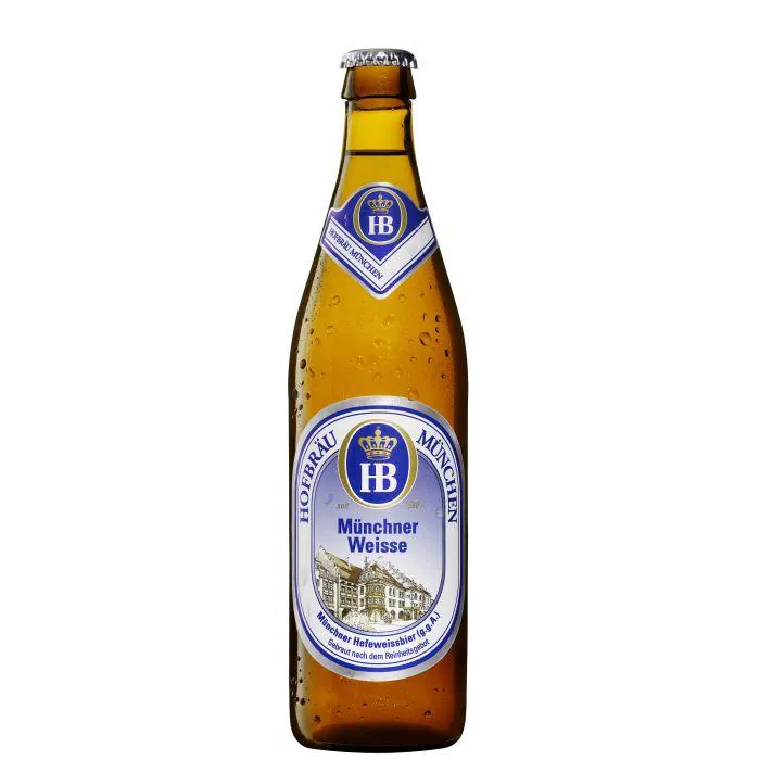 BERE BLONDA NEFILTRATA HOFBRAU MUNCHNER WEISSE 0.5L