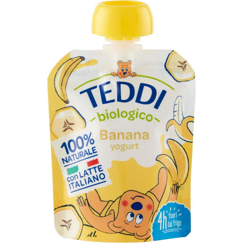 IAURT CU BANANE TEDDY 85G PASTORET