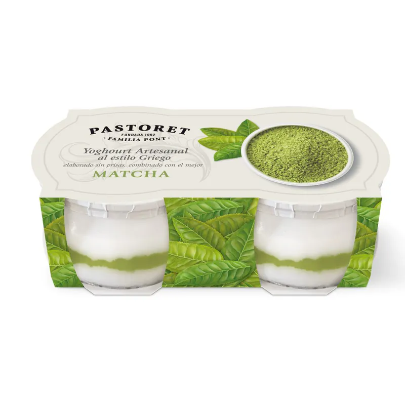IAURT GRECESC CU MATCHA 2*135G PASTORET