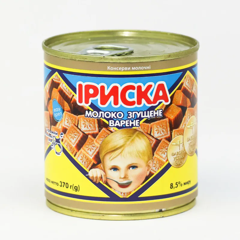 Iriska. Lapte condensat cu zahăr 8,5%