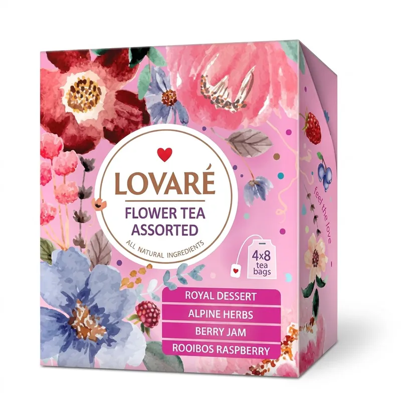CEAI DE FLORI ASORTAT CUTIE CU PLICULETE 32X1.5G