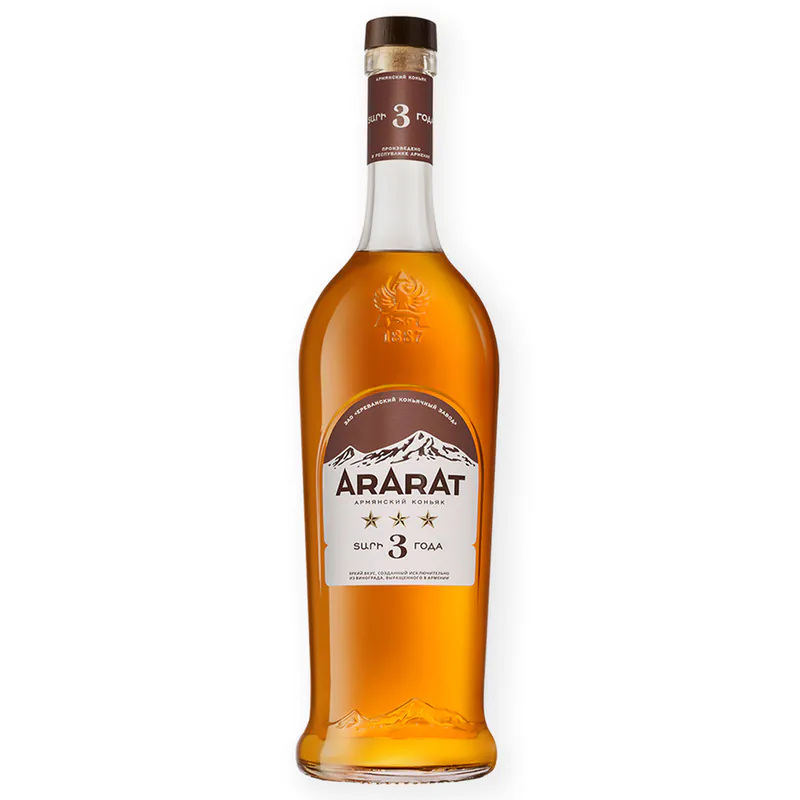 BRANDY ARARAT 3 ANI 500ML 40%