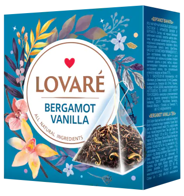 CEAI PIRAMIDE BERGAMOT VANILLA 15*2GR LOVARE
