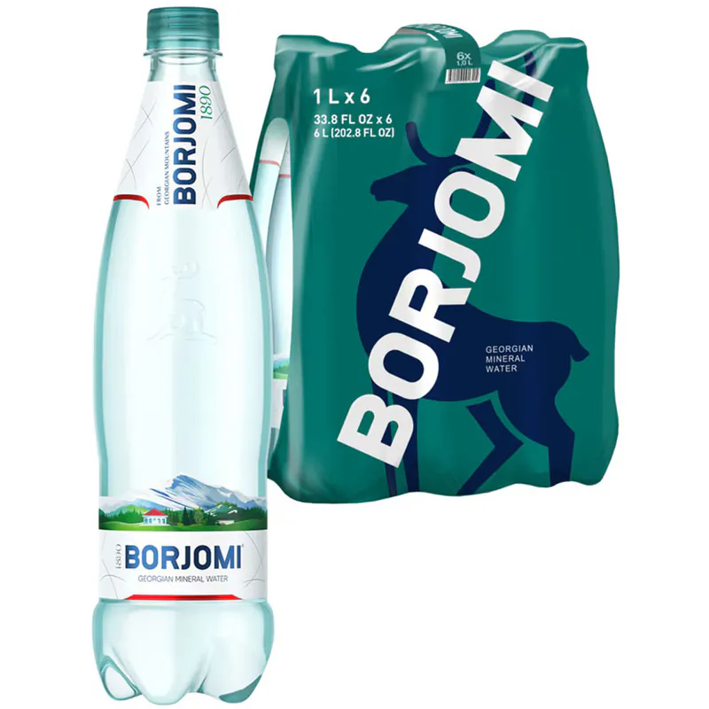 Apa Minerala Borjomi 1L PET x 6 buc