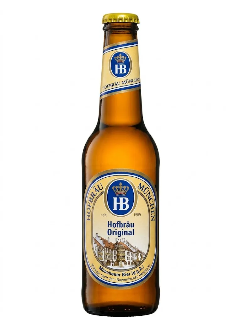 BERE BLONDA HOFBRAU ORIGINAL 0.33L STICLA
